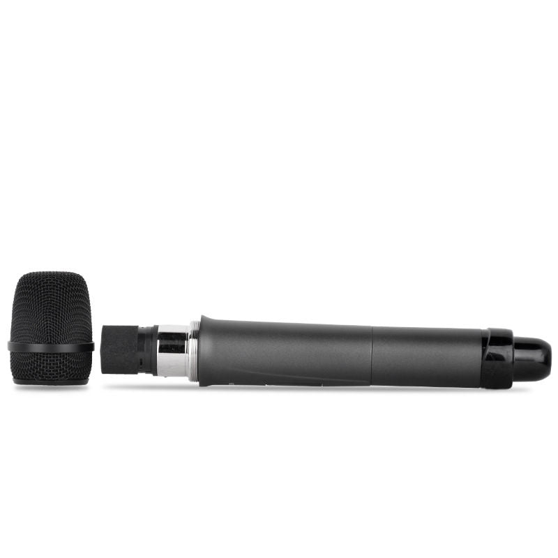 Wireless Microphone System Dual Handheld 2 x Mic Cordless Microphone Outdoor Vocal Karaoke Receiver System Receiver