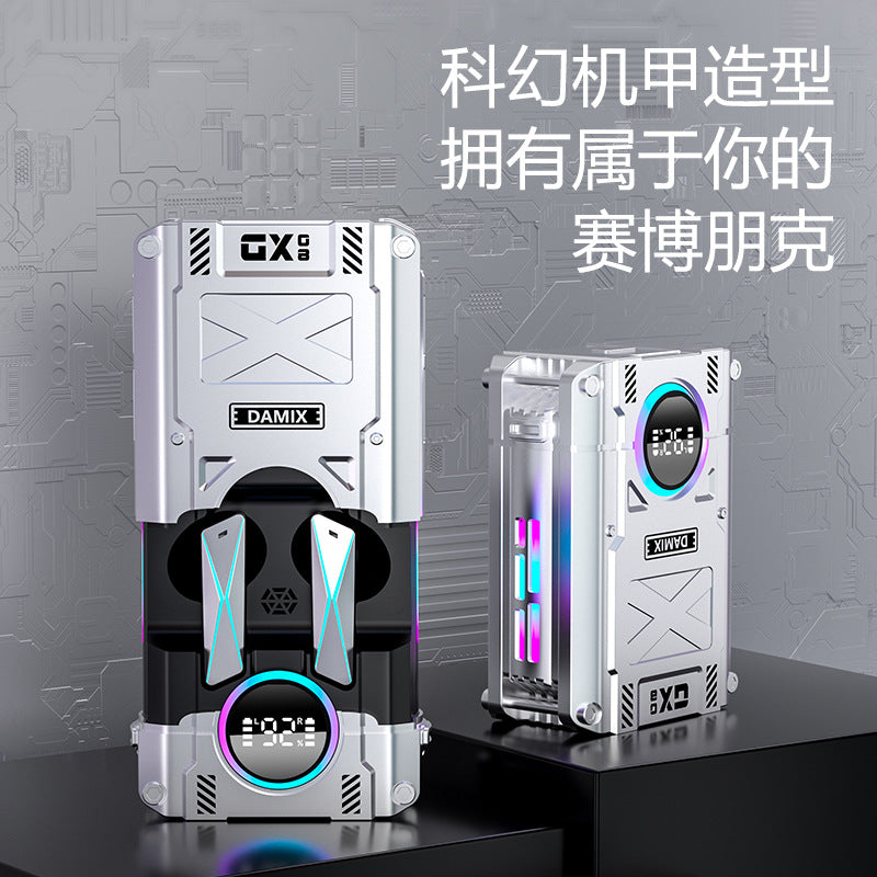 The New Lifting Warehouse Sci-fi Mecha Wireless Bluetooth Headset King Chicken Listening Voice Debate Position Sports Universal