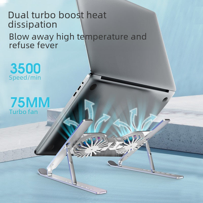 C9 Notebook Cooling Base Bracket Game Book Radiator Computer Bracket With Fan Mute Support Frame Wholesale