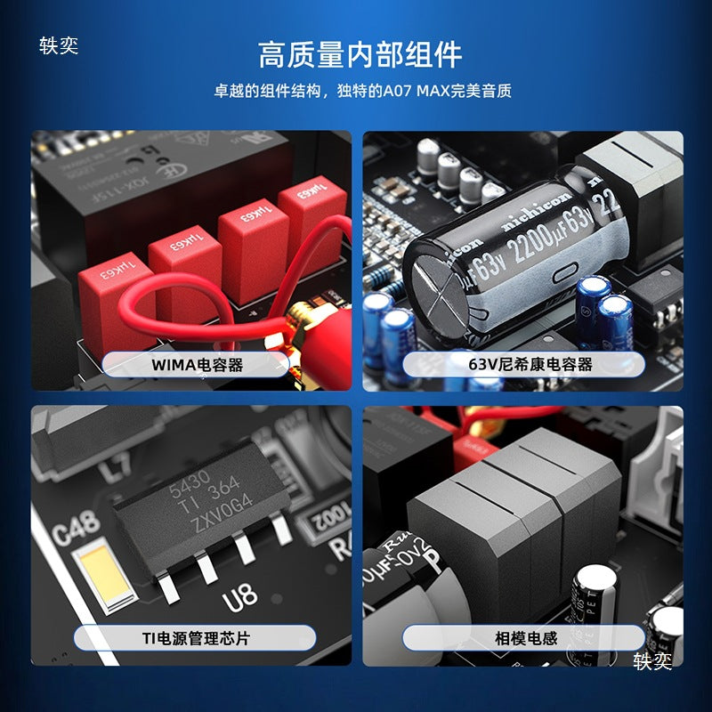 Aiyima/Aiyinman A07Max Tpa3255 High Power Amplifier 300W*2 Single Channel Bridge Amplifier