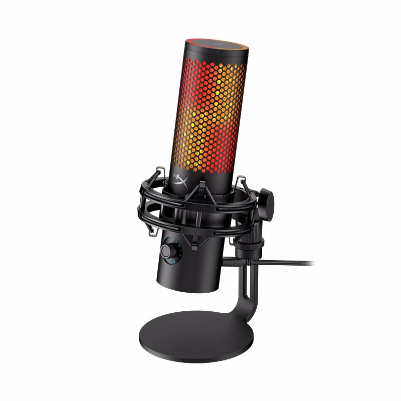 HyperX Quadcast 2 S Extremely Unknown Sound Wave 2RGB Magic Computer USB Game Microphone Microphone