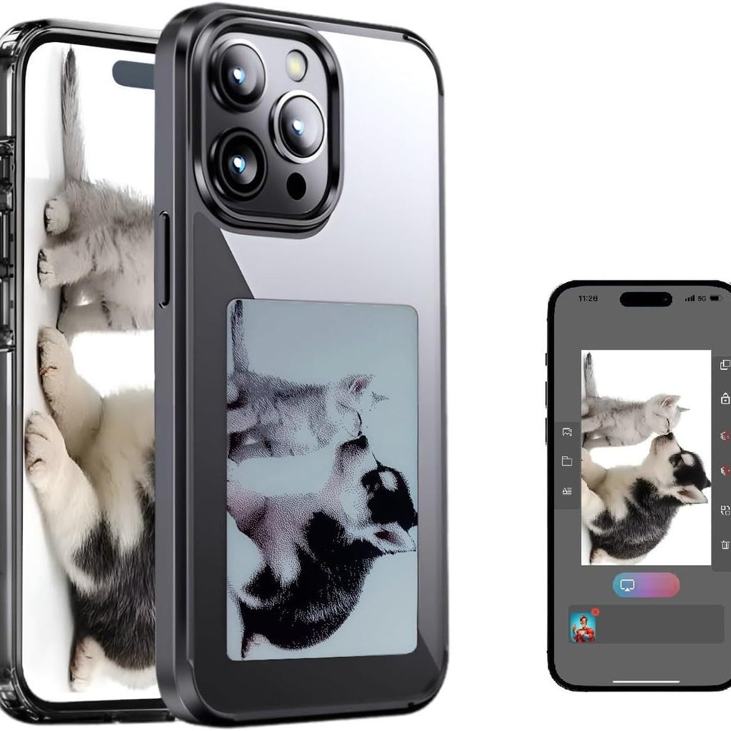 Suitable For IPhone16NFC Ink Screen Four-color Mobile Phone Case IPhone131415 DIY Custom Mobile Phone Case