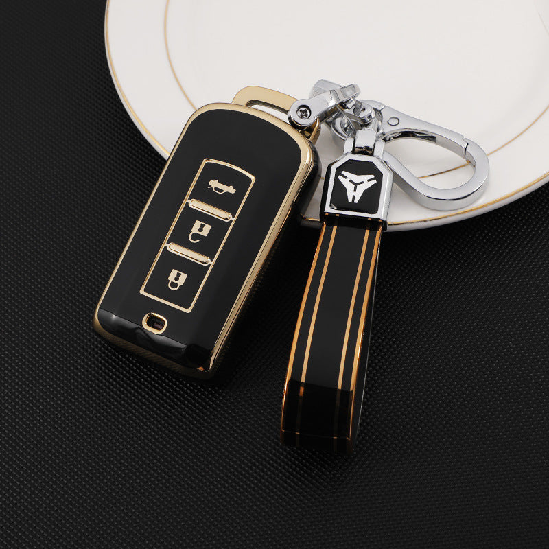 Mitsubishi Outlander Key Cover Yige Jinxuan ASX Wing God Pajero Jinchang Key Case Buckle