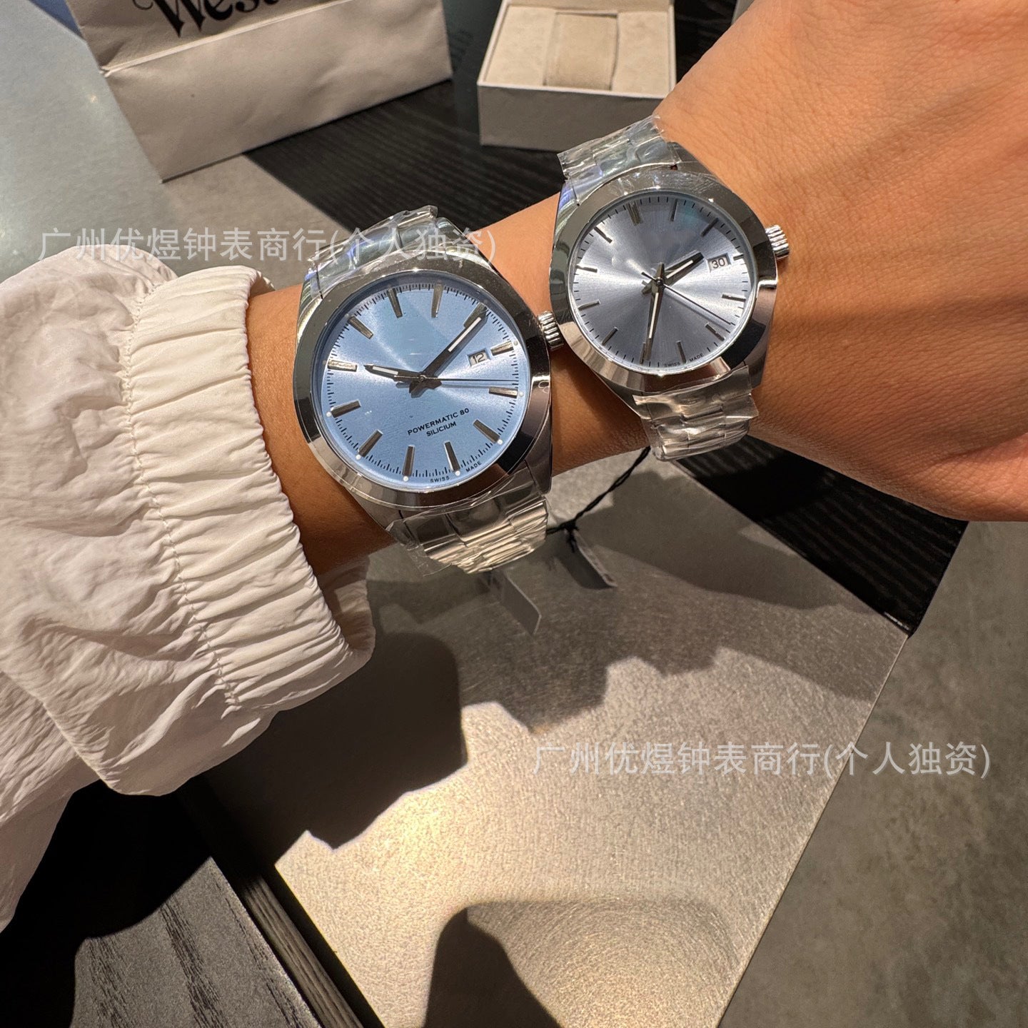 Stainless Steel Watch Couple Fashionable And Versatile Men's Quartz Watch Casual Temperament