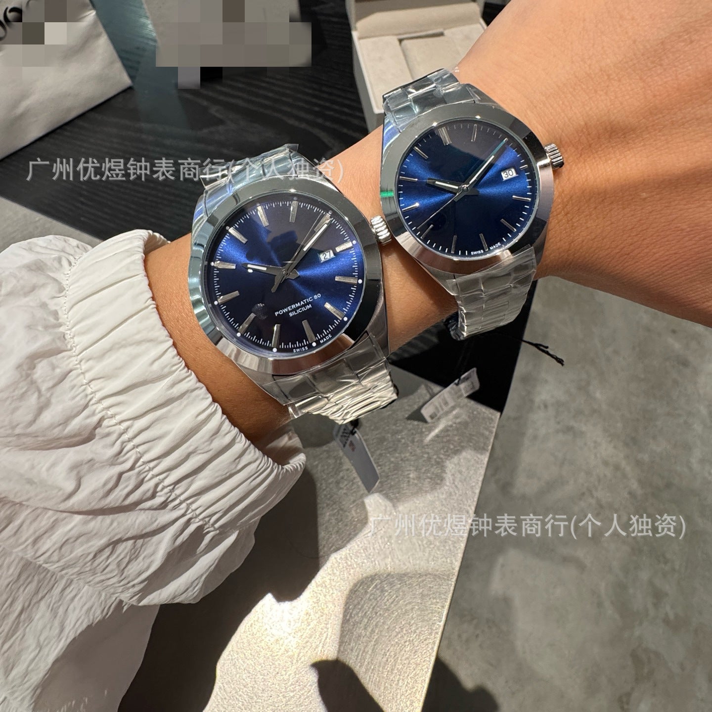 Stainless Steel Watch Couple Fashionable And Versatile Men's Quartz Watch Casual Temperament