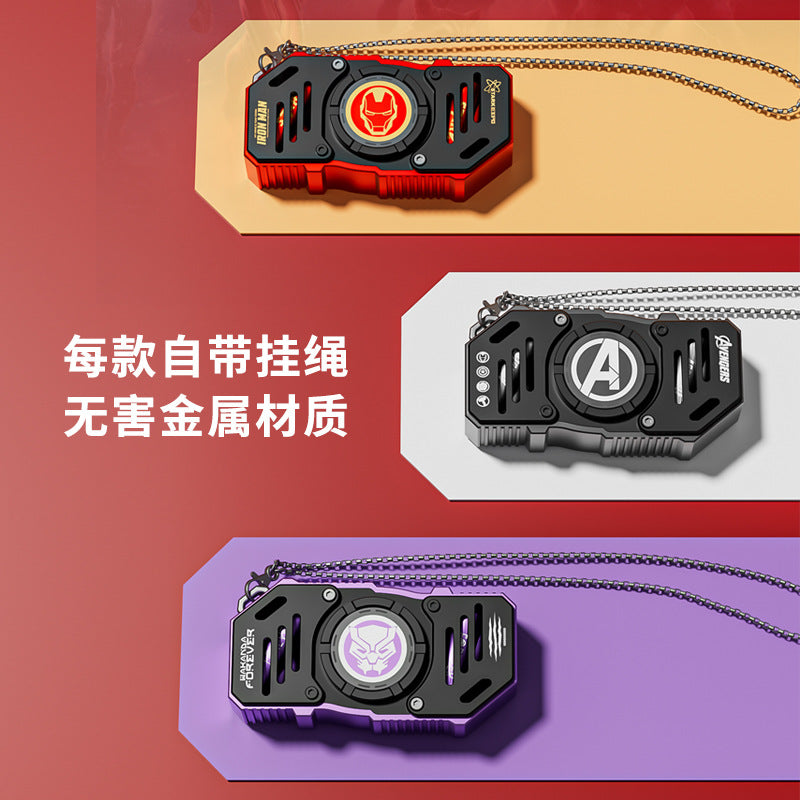 New Marvel Genuine Metal Bluetooth Headset Fingertip Gyro Wireless In-Ear Ultra-Long Battery Life Sound Quality Noise Canceling Sports