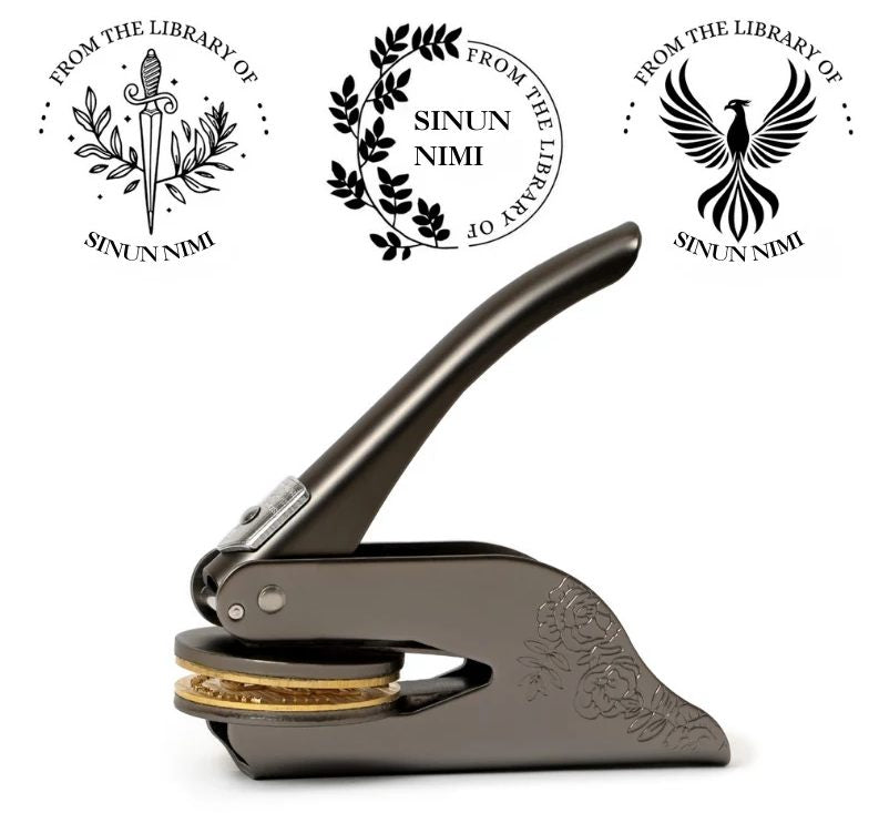 Handheld Stamp Portable Desktop Flower Pressing Iron Stamp Customizable DIY Pattern Business Gifts Promotional Items