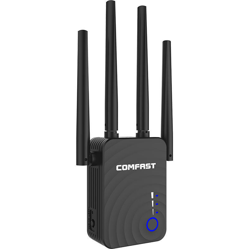 Dual-band 1200-megabit wireless relay router